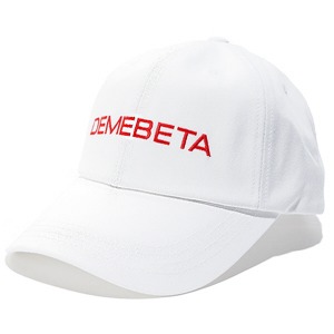 [드메베타]DEMEBETA BAGIC LOGO CAP - WHITE/RED